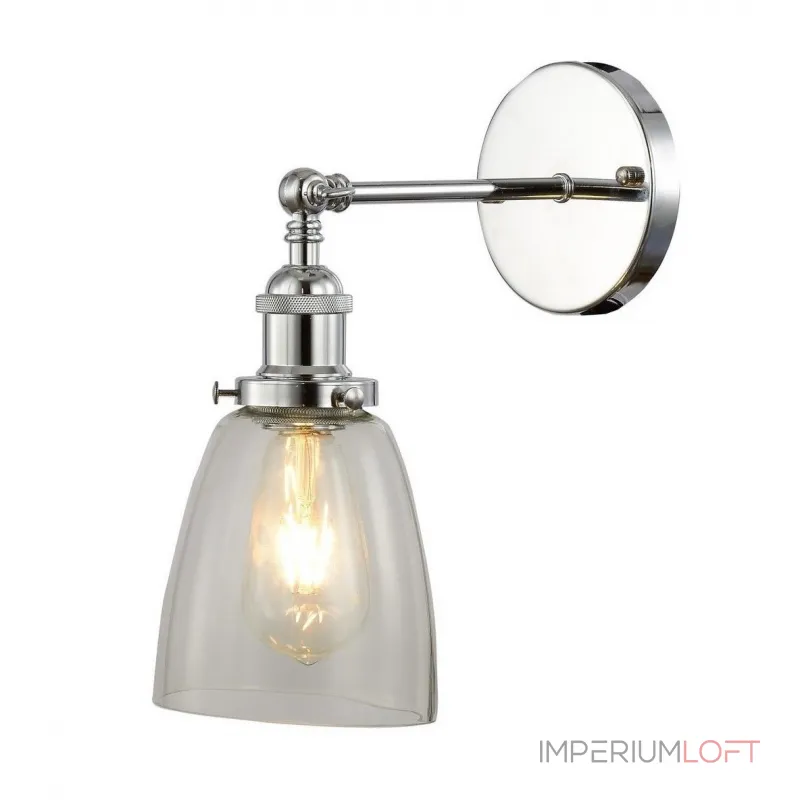 Бра Lumina Deco Fabi LDW 6800-1 CHR+PR от ImperiumLoft Бра Lumina Deco Fabi LDW 6800-1 CHR+PR от ImperiumLoft