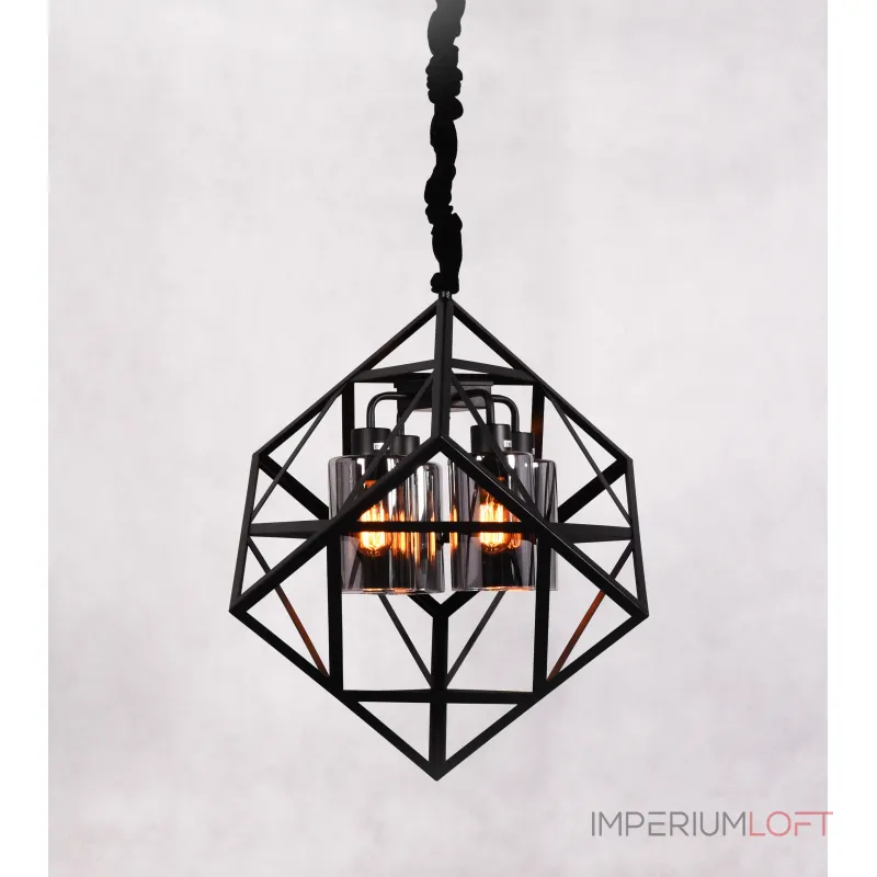 Подвесной светильник Lumina Deco Brutte LDP 11339-4 BK