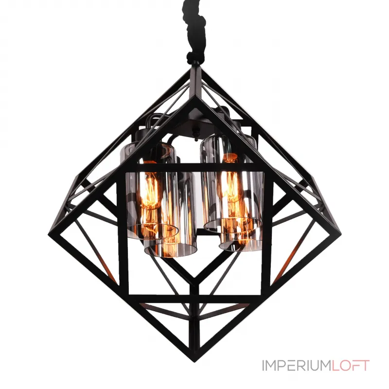 Подвесной светильник Lumina Deco Brutte LDP 11339-4 BK