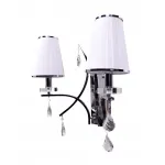 Бра Lumina Deco Glamour LDW 66247-2 WT+CHR от ImperiumLoft