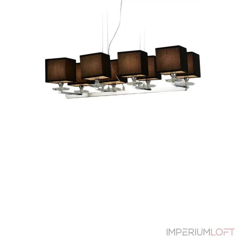 Подвесная люстра Lumina Deco Fianelo LDP 1248-8 BK