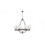 Подвесная люстра Lumina Deco Santini LDP 1220-9 CHR+WT от ImperiumLoft