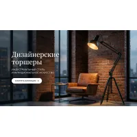 Торшеры дизайнерские