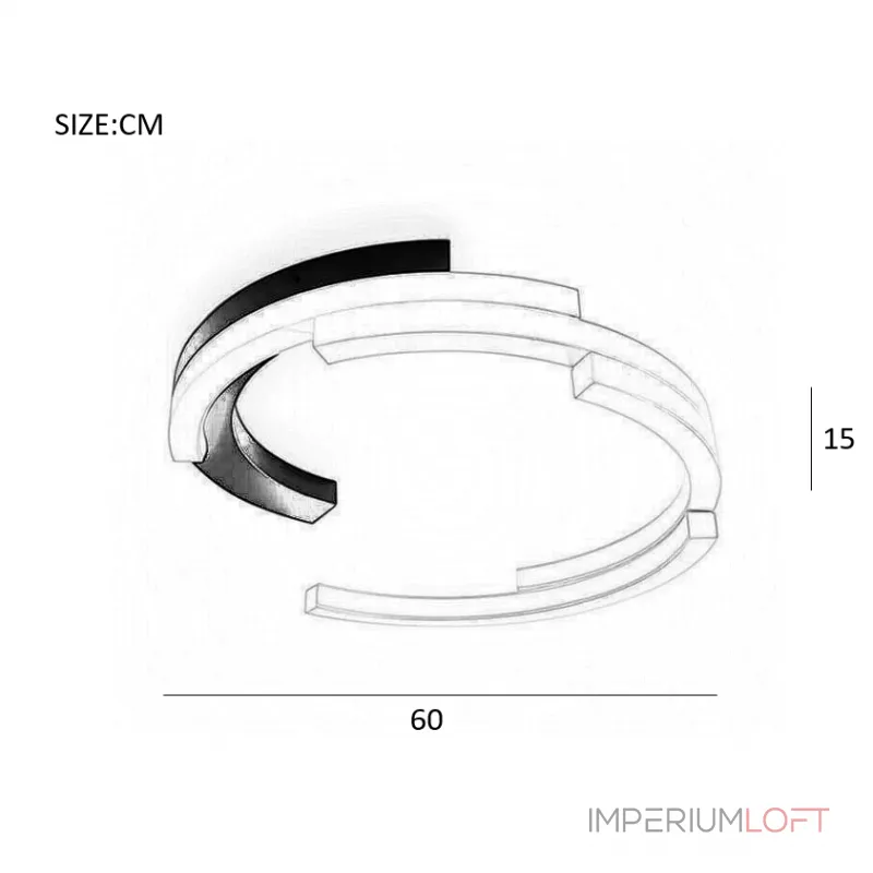 Потолочный светильник VIMA D60 Basic white