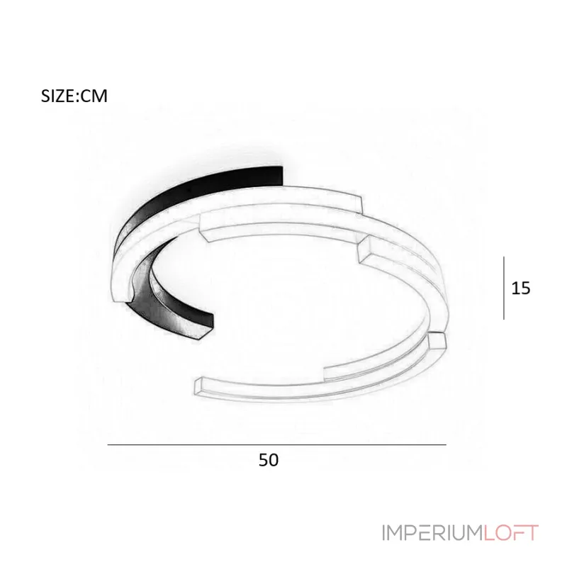 Потолочный светильник VIMA D50 Basic white