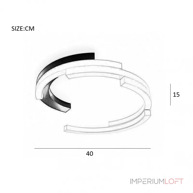 Потолочный светильник VIMA D40 Basic white