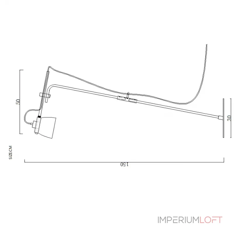 Торшер RAM FLOR Black от ImperiumLoft