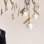 Подвесной светильник CHERRY D25 Black/White от ImperiumLoft