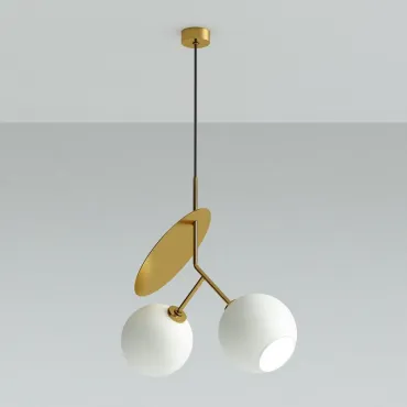 Подвесной светильник CHERRY D50 Gold/White Подвесной светильник CHERRY D50 Gold/White