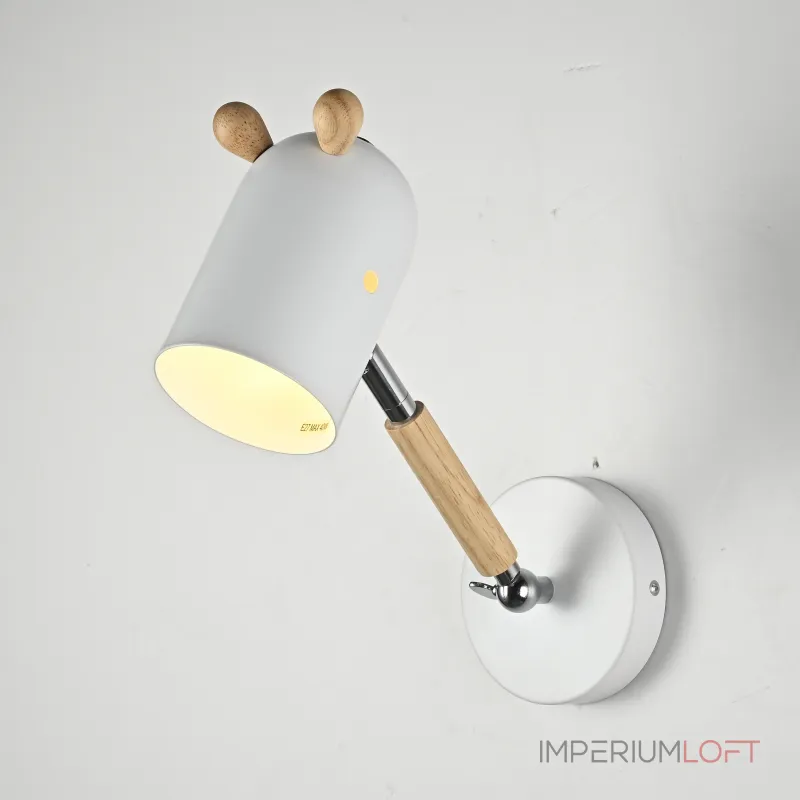 Бра ANIMAL белый от ImperiumLoft