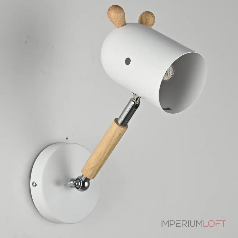 Бра ANIMAL белый от ImperiumLoft