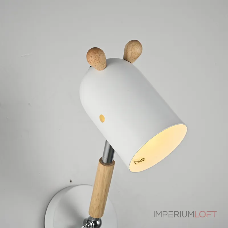 Бра ANIMAL белый от ImperiumLoft