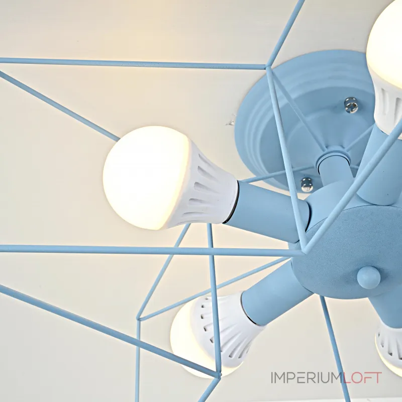 Потолочная люстра ASTERI Blue от ImperiumLoft Потолочная люстра ASTERI Blue от ImperiumLoft