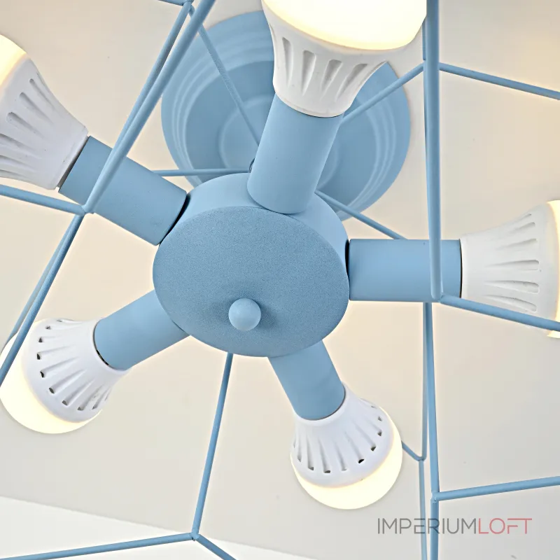 Потолочная люстра ASTERI Blue от ImperiumLoft Потолочная люстра ASTERI Blue от ImperiumLoft