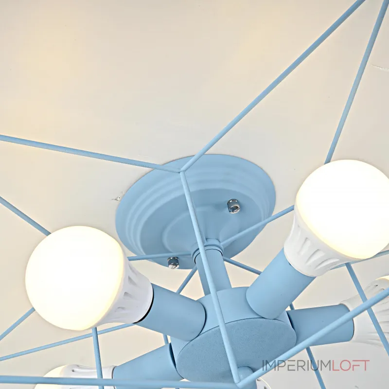 Потолочная люстра ASTERI Blue от ImperiumLoft Потолочная люстра ASTERI Blue от ImperiumLoft
