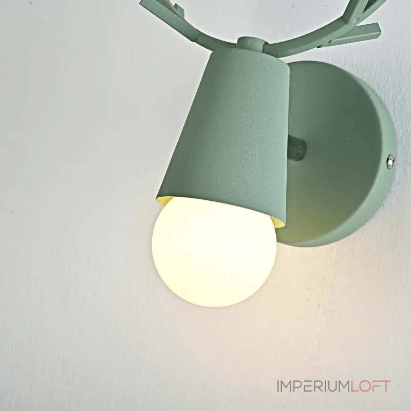 Бра с рожками DEER A Green от ImperiumLoft Бра с рожками DEER A Green от ImperiumLoft