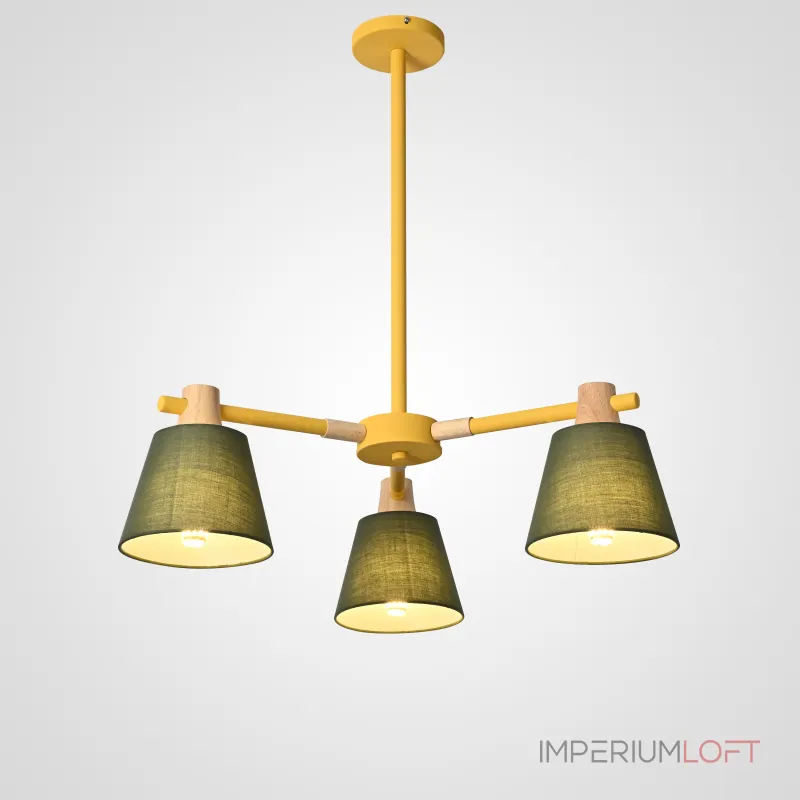 Люстра на штанге NATURA A GREEN 3 Люстра на штанге NATURA A GREEN 3