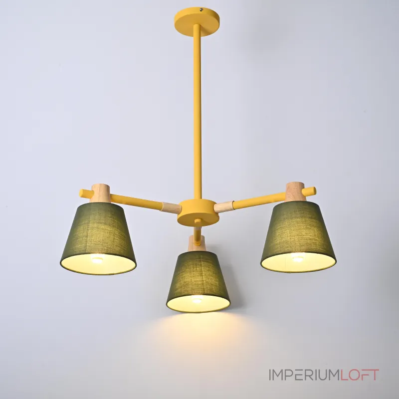 Люстра на штанге NATURA A GREEN 3 Люстра на штанге NATURA A GREEN 3