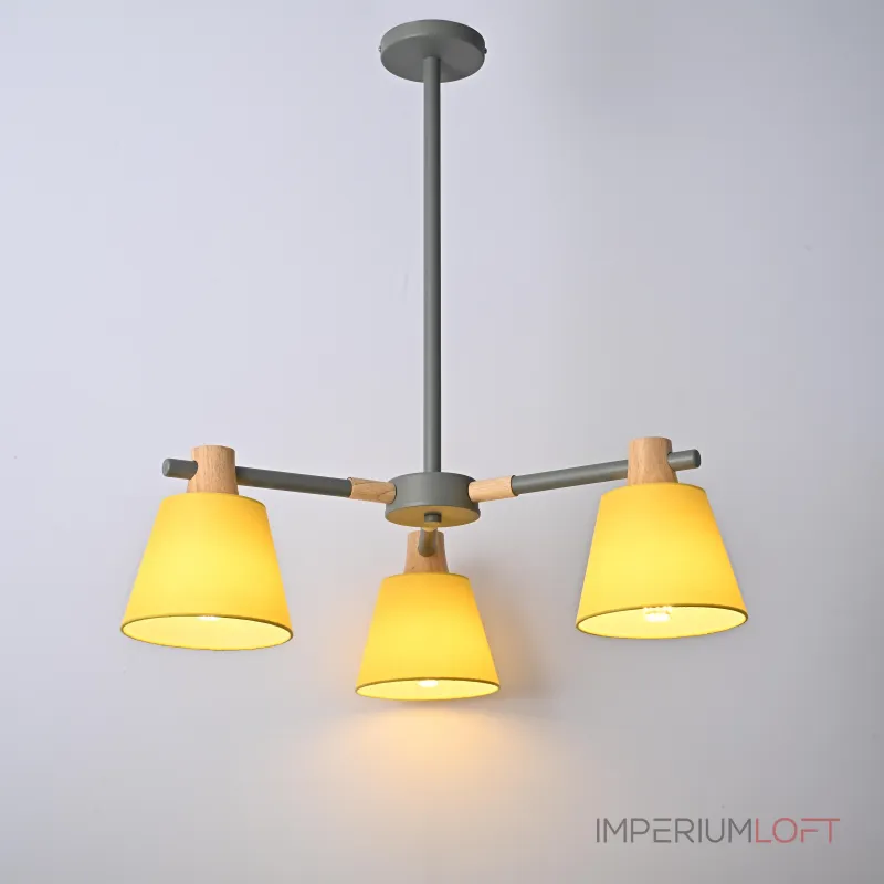 Люстра на штанге NATURA A YELLOW 3