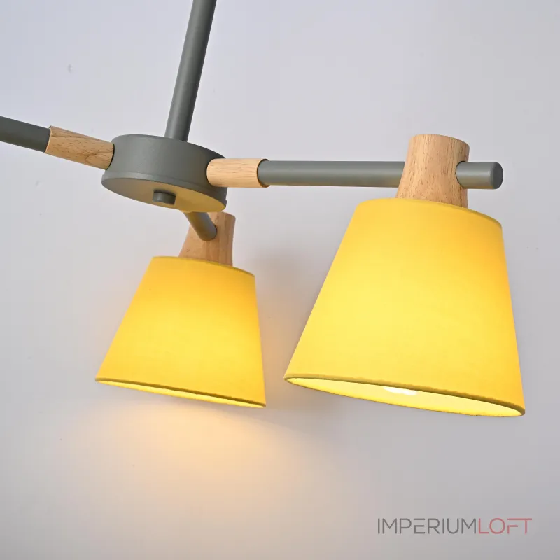 Люстра на штанге NATURA A YELLOW 3