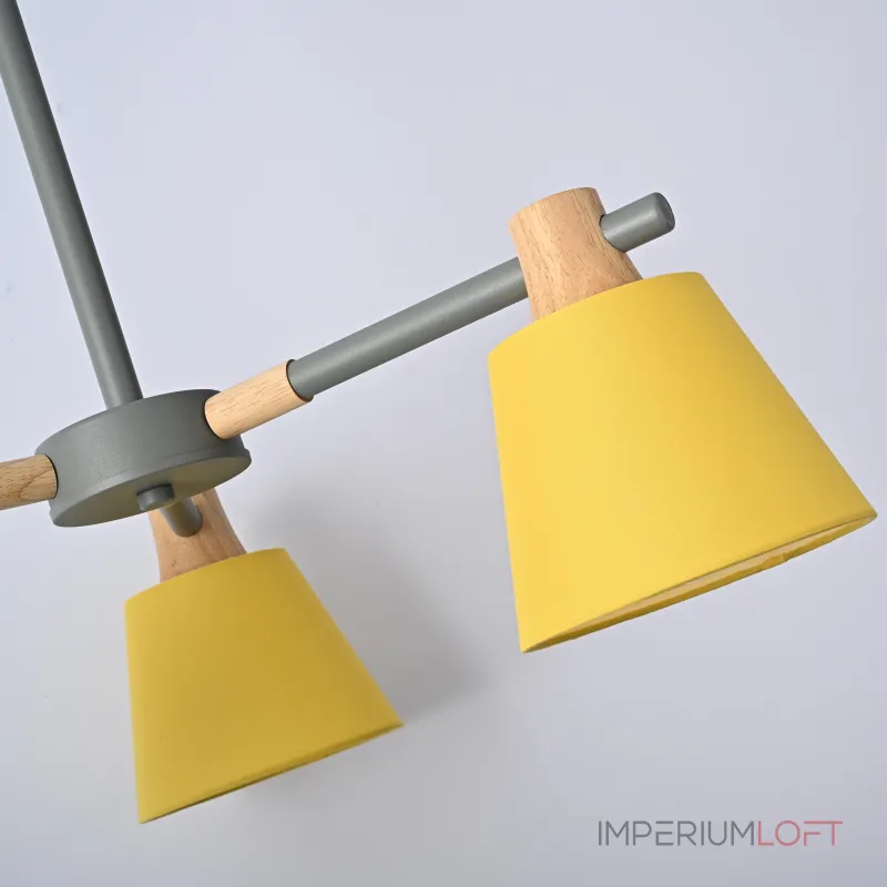 Люстра на штанге NATURA A YELLOW 3