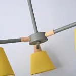 Люстра на штанге NATURA A YELLOW 3