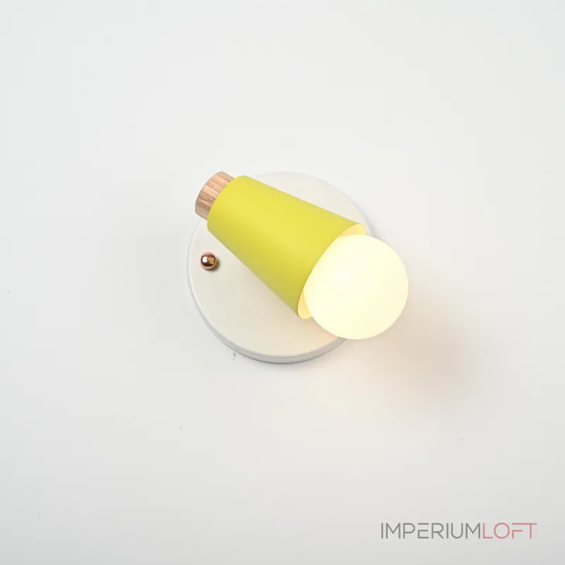 Настенный светильник ROTARY WALL Желтый от ImperiumLoft Настенный светильник ROTARY WALL Желтый от ImperiumLoft