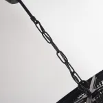 Подвесная люстра Amelia Wood Bead Chandelier