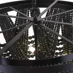 Подвесная люстра Amelia Wood Bead Chandelier