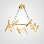 Подвесная люстра JONATHAN BROWNING Le Pentagone Chandelier 20 Light