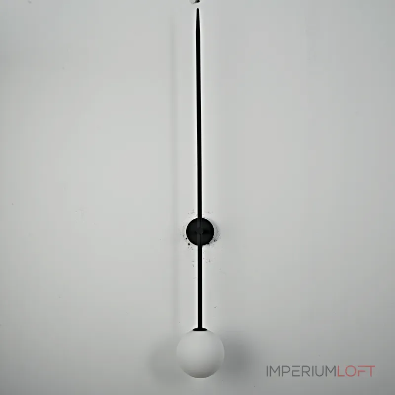 Настенный светильник LINES Ball 100 Black от ImperiumLoft Настенный светильник LINES Ball 100 Black от ImperiumLoft