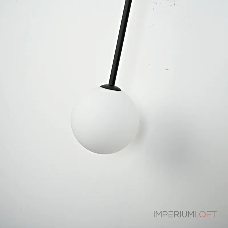Настенный светильник LINES Ball 100 Black от ImperiumLoft Настенный светильник LINES Ball 100 Black от ImperiumLoft