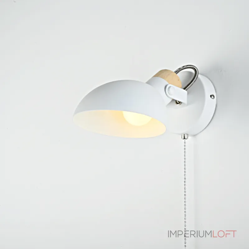 Настенное бра ONDER White Switch от ImperiumLoft Настенное бра ONDER White Switch от ImperiumLoft