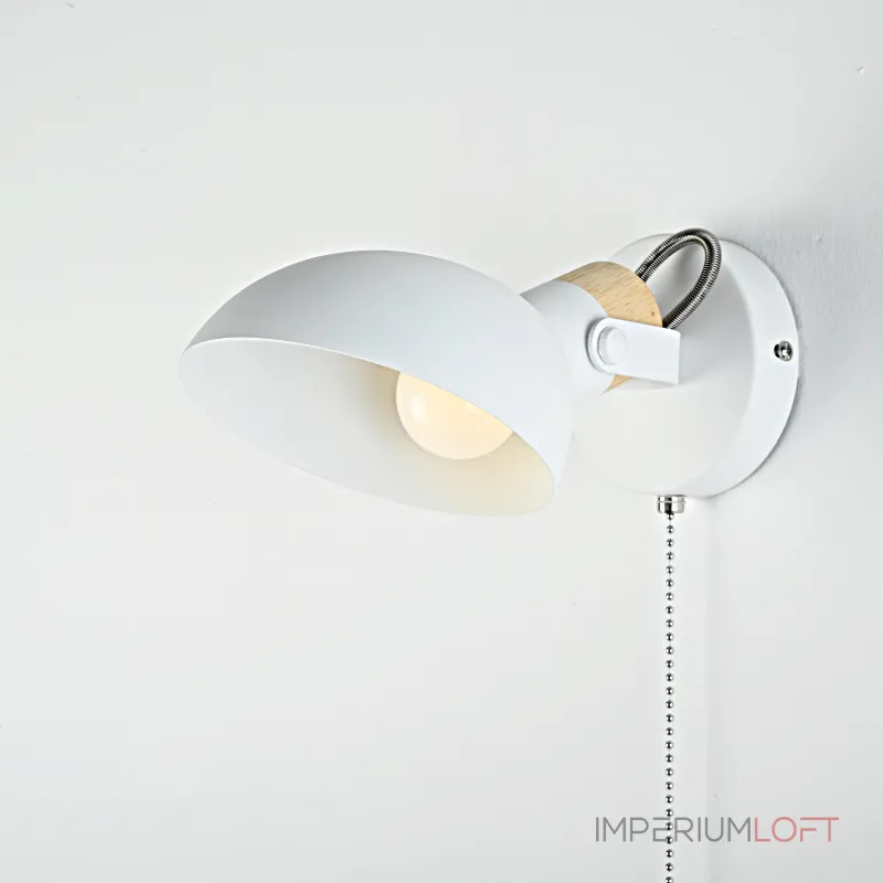 Настенное бра ONDER White Switch от ImperiumLoft Настенное бра ONDER White Switch от ImperiumLoft