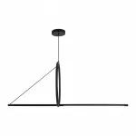 Подвесной светильник SUSPENSION CERCLE ET TRAIT – GRAPHITE SATINE L120 от ImperiumLoft