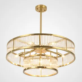 Люстра на штанге RH Marais Round Chandelier D80 Люстра на штанге RH Marais Round Chandelier D80