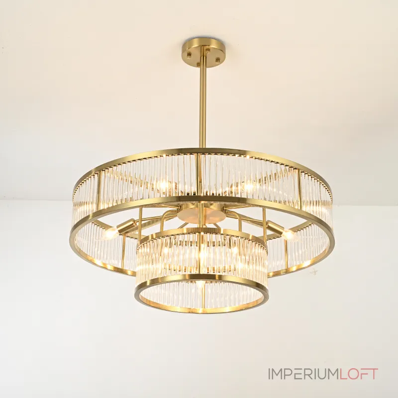 Люстра на штанге RH Marais Round Chandelier D80 Люстра на штанге RH Marais Round Chandelier D80