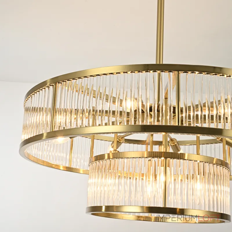 Люстра на штанге RH Marais Round Chandelier D80 Люстра на штанге RH Marais Round Chandelier D80