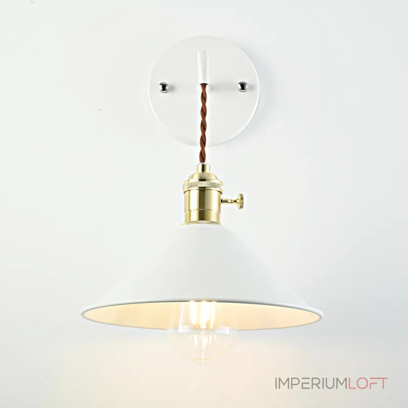 Бра с подвесным плафоном BRAID WALL White от ImperiumLoft Бра с подвесным плафоном BRAID WALL White от ImperiumLoft