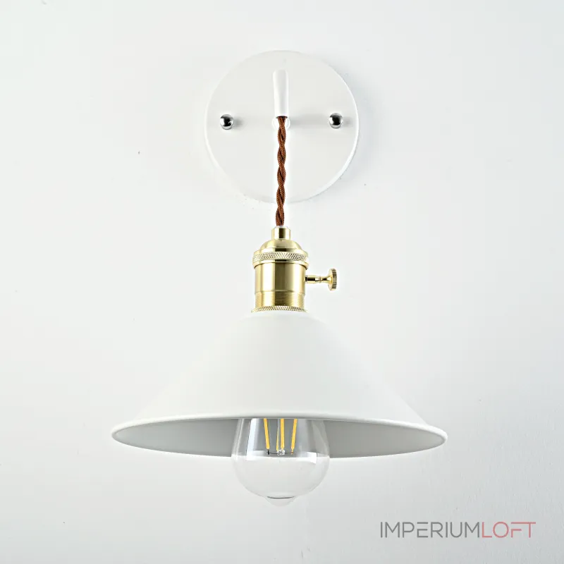 Бра с подвесным плафоном BRAID WALL White от ImperiumLoft Бра с подвесным плафоном BRAID WALL White от ImperiumLoft