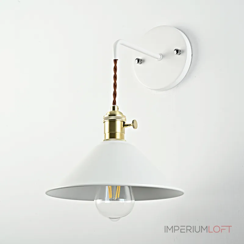 Бра с подвесным плафоном BRAID WALL White от ImperiumLoft Бра с подвесным плафоном BRAID WALL White от ImperiumLoft