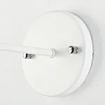 Бра с подвесным плафоном BRAID WALL White от ImperiumLoft