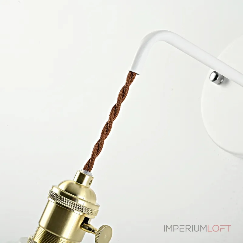 Бра с подвесным плафоном BRAID WALL White от ImperiumLoft Бра с подвесным плафоном BRAID WALL White от ImperiumLoft