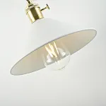 Бра с подвесным плафоном BRAID WALL White от ImperiumLoft