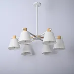 Люстра на штанге NATURA A WHITE 6