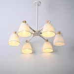 Люстра на штанге NATURA A WHITE 6