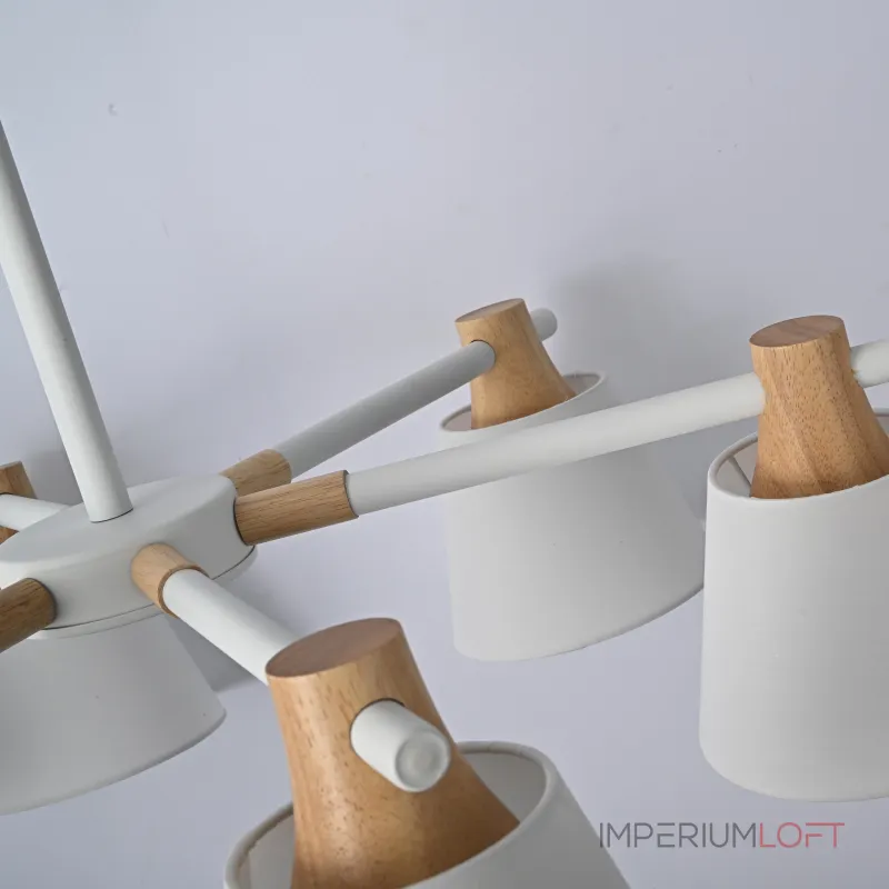 Люстра на штанге NATURA A WHITE 6