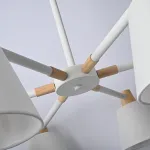 Люстра на штанге NATURA A WHITE 6