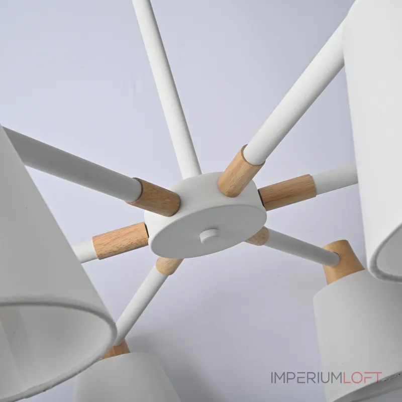 Люстра на штанге NATURA A WHITE 6