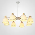 Люстра на штанге NATURA A WHITE 8